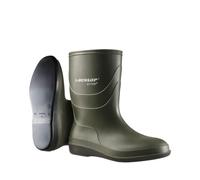 DUNLOP Acifort Biosecure Wellies, Calf High, Waterproof, Green, UK 6.5