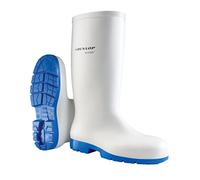 DUNLOP Acifort Classic+ Safety Wellington Boot - Unisex, Waterproof and Slip Resistant, Lightweight Work Wellies for Food Industry, White - EU36, UK3