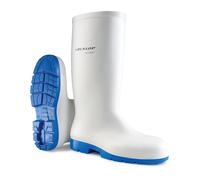 Dunlop Acifort Classic+ safety White/Blue Safety wellington boots, UK 6