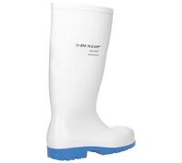 Dunlop Acifort Classic+ Waterproof Safety Wellington White Anti static with an