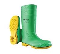 DUNLOP Acifort HazGuard Full Safety Boot ESD with Steel Toe, Green, UK 10.5