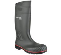 Dunlop - ACIFORT HEAVY DUTY F/S Safety Wellington Boot - Green - Welly Wellie