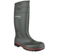 Dunlop Acifort Green Safety Wellingtons PVC S5