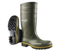 Dunlop W012 Men's ACIFORT Heavy Duty Yellow Line Agricultural Wellingtons