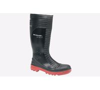 Dunlop Acifort Ribbed Safety Mens - Black - Size UK 7