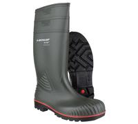 Dunlop - ACIFORT HEAVY DUTY F/S Safety Wellington Boot - Green - Welly Wellie