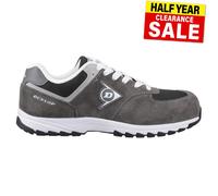 (, ) Dunlop Arrow Suede Men's Charcoal/Grey Safety Trainers