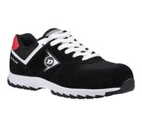 Dunlop Arrow Suede Men's Black/Red/White Safety Trainers