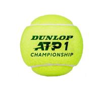 Dunlop Atp Championship Tennis Balls (Pack Of 4) Neon Green (One Size)
