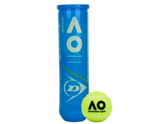 Dunlop Australian Open Tennis Ball 4 pcs AUO1