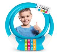 DUNLOP Bicycle Lock Children's Bicycle Lock - Security Level 5 Combination Lock with 4 Colour Divisions to Better Remember the Combination I Bike Bicycle Lock for Children (Light Blue)