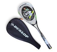 Dunlop Biotec Lite Ti Squash Racket Black/White/Green - Head 485sq cm Frame 195g