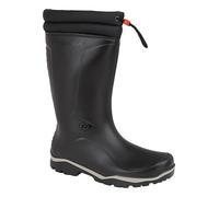 DUNLOP Blizzard - Unisex Winter Safety Insulated Fashion Thermal Boots, Black, Waterproof and Chemical Resistant PVC Wellies with Fur Lining and Traction Outsole for Outdoor Fun - EU39, UK6