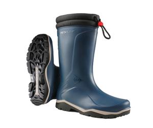 DUNLOP Blizzard Snow Boots, Lined Winter Wellies | PVC, Winter boots for women and men, 100% waterproof, Lace-up design for extra comfort, Thermal insulation down to -15°C