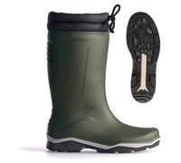 Dunlop Blizzard Mens Green Pull On Rubber Tall Wellington Wellie Boots