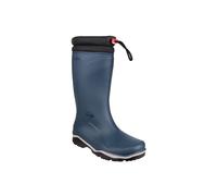 Dunlop Blizzard Mens Blue Pull On Rubber Tall Wellington Wellie Boots