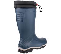 Dunlop Blizzard Mens/Womens Blue Pull On Rubber Tall Wellington Wellie Boots