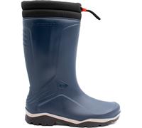 Dunlop Blizzard Blue Unisex Warm Fleece Tie Top Wellington Wellie Boots - Size UK 4