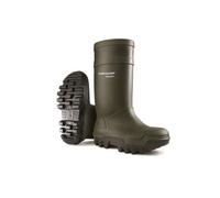 Dunlop C662933 Purofort Thermo + Full Safety Wellington / Womens Boots / Safety Wellingtons - Green - Green - 8 UK