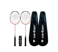 DUNLOP Carlton Airblade Tour 70 Badminton Racket inc Protective Cover (Single, Bundle & Double Set Available) (2 Rackets, Covers & Shuttles)