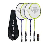 DUNLOP Carlton Badminton Rackets (2 Player, 4 Player and Family Options) (Airblade Elite/Razorblade Pro x4)