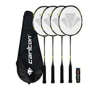 DUNLOP Carlton Badminton Rackets (2 Player, 4 Player and Family Options) (Nanoblade Pro x4)