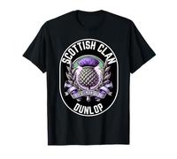Dunlop Clan Scottish Name Gaelic Games T-Shirt