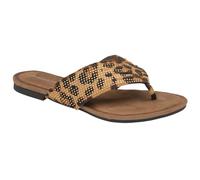 Dunlop Clarice Ladies Womens Espadrille Wedge Sandals Ankle Strap Summer Shoes (Leopard, uk_footwear_size_system, adult, women, numeric, medium, numeric_7)