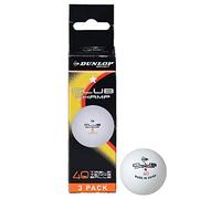 DUNLOP Club Championship 1 Star Table Tennis Balls - Box of 3