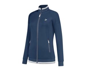 DUNLOP CLUB GIRLS KNITTED JACKET, Navy, 140