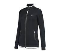 DUNLOP CLUB LADIES KNITTED TENNIS JACKET, Black, M