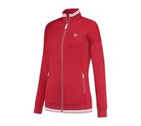 DUNLOP CLUB LADIES KNITTED TENNIS JACKET, Jester Red, XXL