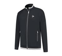 DUNLOP CLUB MENS KNITTED TENNIS JACKET, Black, L