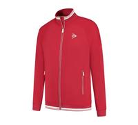 DUNLOP CLUB MENS KNITTED TENNIS JACKET, Jester Red, L