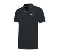 DUNLOP Club Mens Polo, Black, L