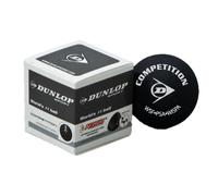 Dunlop Competition Squash Balls in Black Dunlop Black