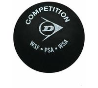 Dunlop Competition Squash Balls (Pack Of 3) Black (One Size)