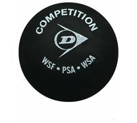 Dunlop Competition Squash Balls (Pack of 3) in Black Dunlop Black