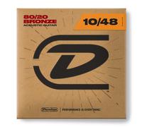 Dunlop DAB1048 10-48 80/20 Bronze Acoustic Guitar Strings 1 - 6 Packs