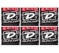 Dunlop DBN45105 Nickel Plated Steel Bass Strings .450-.105 Medium 6 PACK