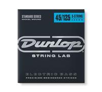 Jim Dunlop Bass Guitar Strings DBN 45125 Nickel-Wound 45-125 5-String Long Scale