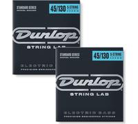 Dunlop DBN45130 Nickel Wound Bass Strings, Medium 5-String, .045-.130, 5 Strings/Set (2 Pack)
