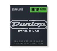 Dunlop DBN55115 Nickel Wound Bass Strings, Extra Heavy.055-.115, 4 Strings/Set