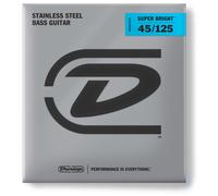 Jim Dunlop DBSBS45125 Md-5/St Bass Super Bright Stainless Steel Bass String