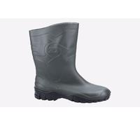 Dunlop Dee Calf Length Unisex Wellingtons Men's | Safety Boots | Dark Green | UK Size 5
