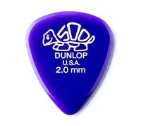 Dunlop Delrin 500 Picks, 2.0 mm, Standard, Pack of 72