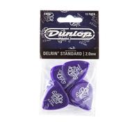 Dunlop Delrin 500 Picks 2.0mm, Pack of 12 (NEW)
