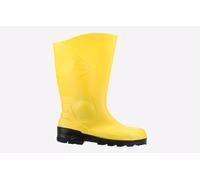 Dunlop Devon Unisex Safety Wellingtons Men's | Safety Boots | Yellow/Black | UK Size 5