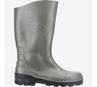 Dunlop Devon Unisex Working Outdoor Full Safety Wellington Boots Green