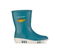 Dunlop Dinosaur Kids Mini Wellington Boots | Wellingtons | Blue / White | UK Size 11.5